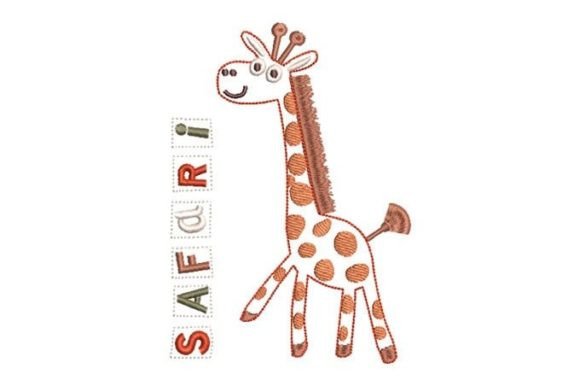 Giraffe with Letter Safari: A Designer’s Review