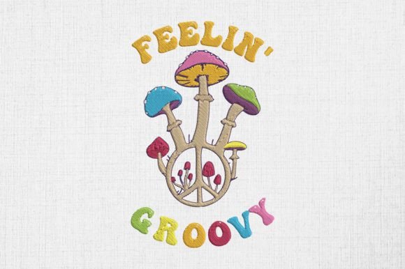 Review: Feelin Groovy Hippie Mushroom Design
