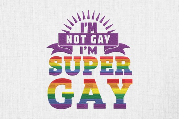 Review: I’m Not Gay I’m Super Gay Pride Design