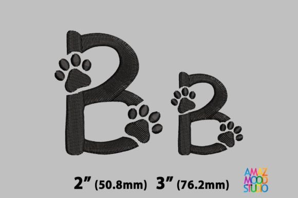 Review: Letter B Paws Monogram for Holiday Sales