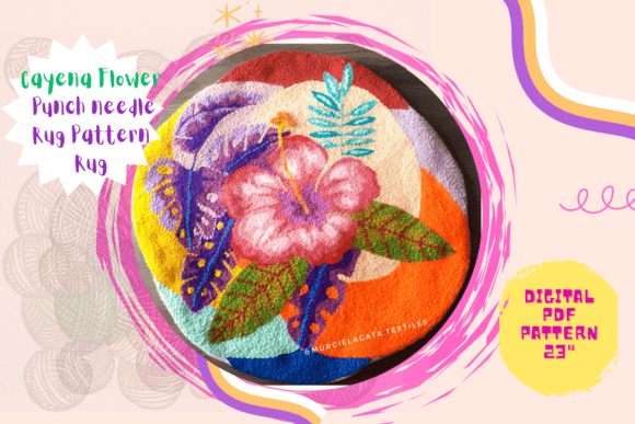 Reviewing Cayena Punch Needle Rug for Craft Fairs