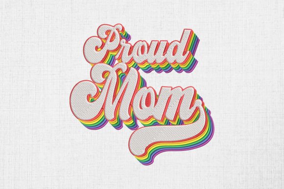 Reviewing the Queer Pride Proud Mom Rainbow Design