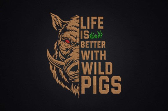 Wild Pigs Hunting: A Seasonal Embroidery Review